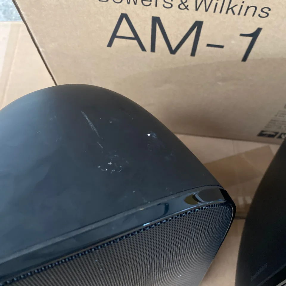 BOXED BOWERS AND WILKINS AM-12-WAY LOUDSPEAKER SYSTEM