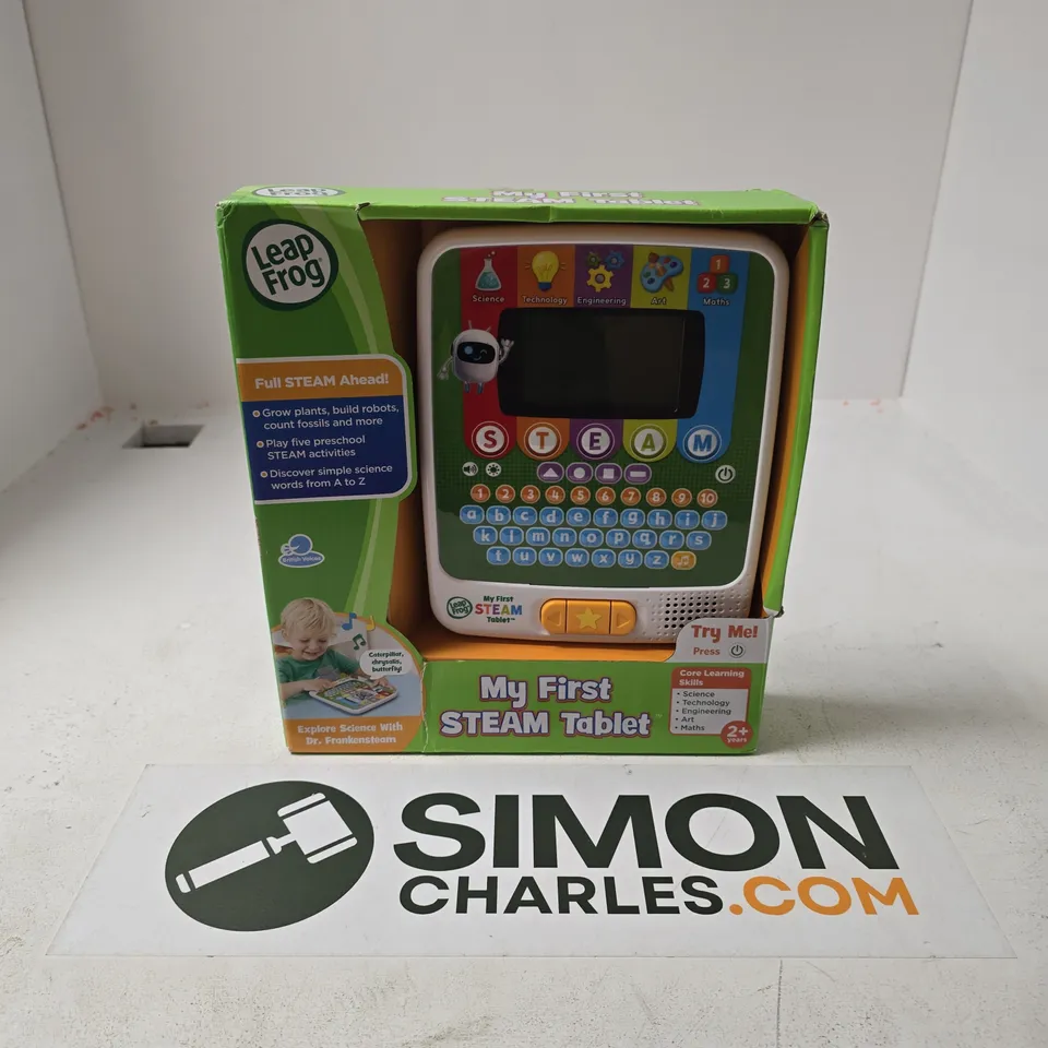 BOXED LEAP FROG MY FIRST STEAM TABLET