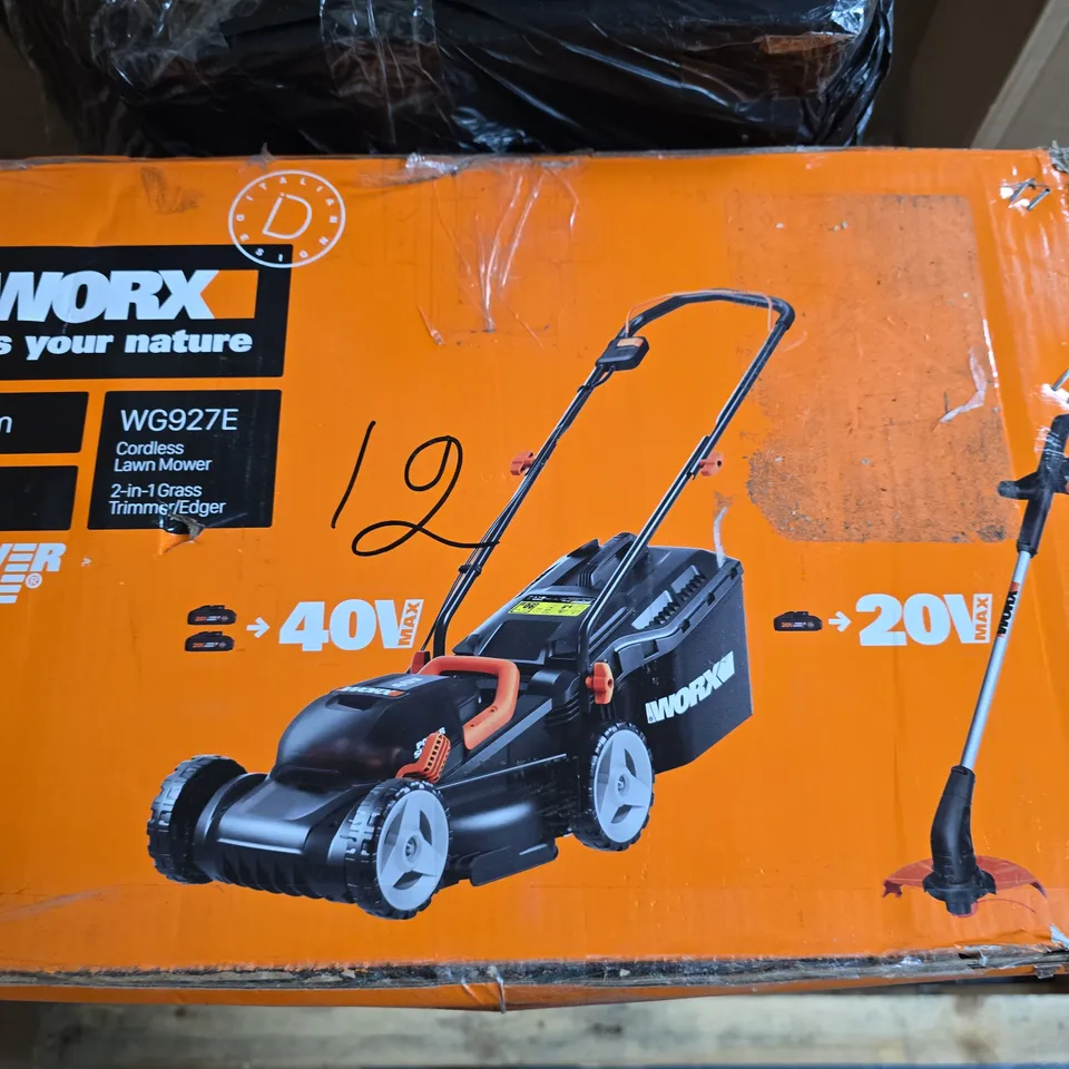WORKX 20V MAX LAWNMOWER - COLLECTION ONLY