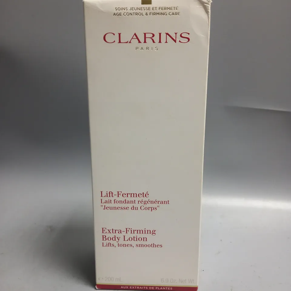 BOXED CLAIRINS EXTRA-FIRMING BODY LOTION 200ML