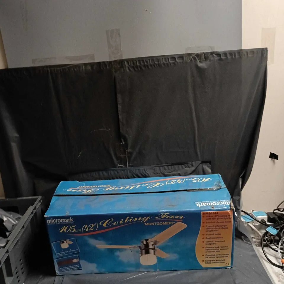 MICROMARK 105 CM (42IN) CEILING FAN – MONTGOMERY (BOXED)