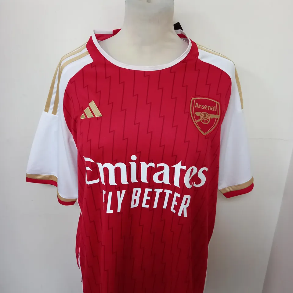 ARSENAL FC HOME SHIRT SIZE L