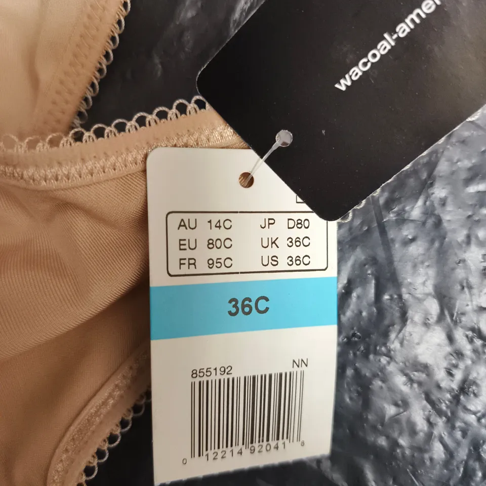 WACOAL BEIGE BRA, SIZE 36C (UK)