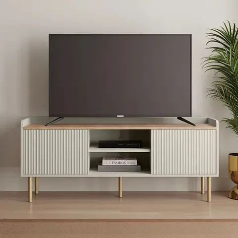 BOXED GEORGI WIDE TV UNIT FOR TVS UP TO 55"