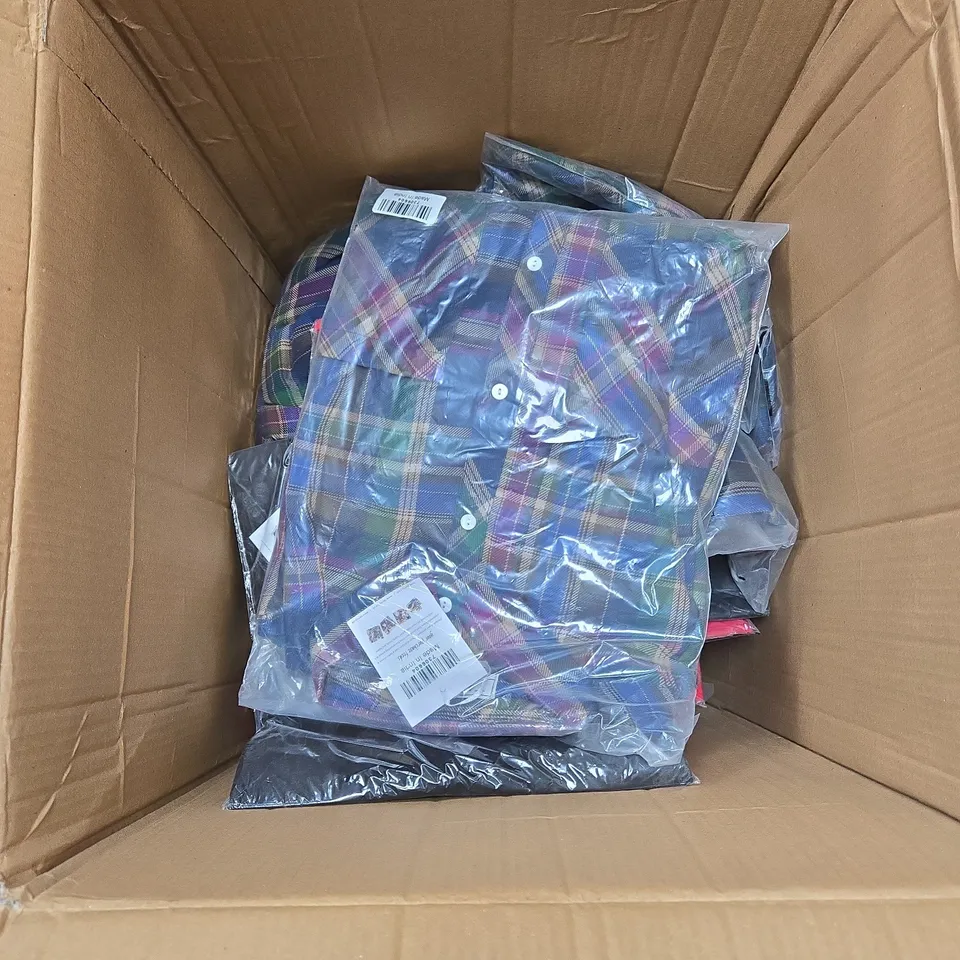 BOX OF APPROXIMATELY 20 X ASSORTED CLOTHING ITEMS
