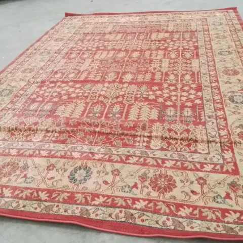 QUALITY DESIGNER SAFAVIEH MAHAL 200 X 279CM AREA RUG -MULTICOLOURED-