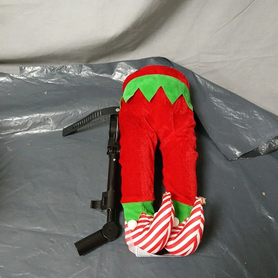 SANTA EXPRESS MOVING LEGS TREE DECORATION BOXED