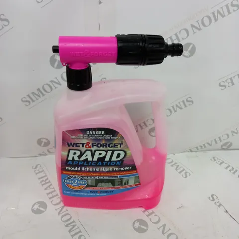 WET & FORGET RAPID 2 LITRE BOTTLE WITH SNIPER NOZZLE