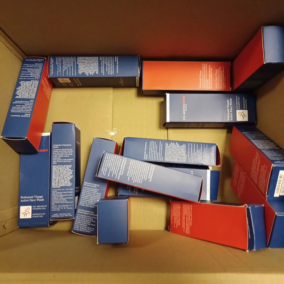 APPROXIMATELY 15 CLARINSMEN ACTIVE FACE WASH (125ml)