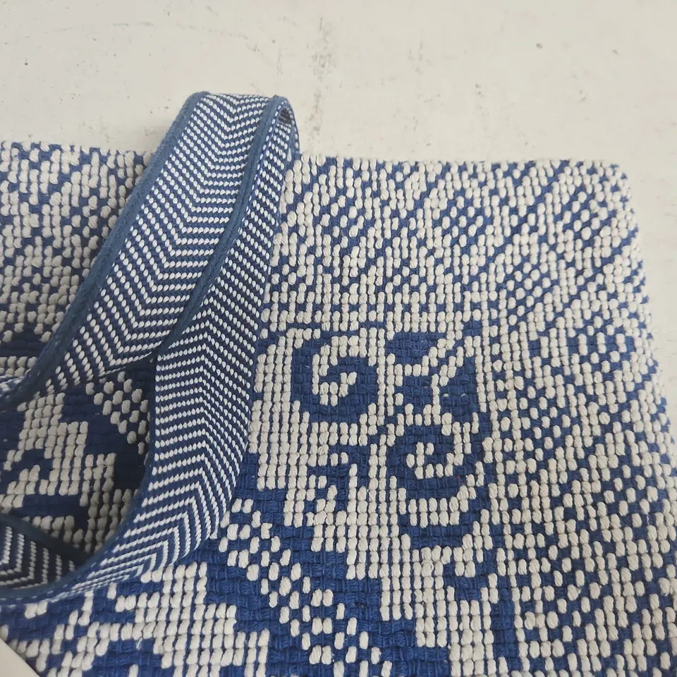 MONSOON TEXTURED FABRIC SHOPPING BAG
