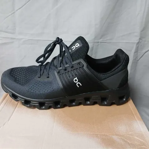 ON CLOUD RUNNING SNEAKERS – BLACK/GRAPHITE, US 11 (UK 10.5 / EU 45)