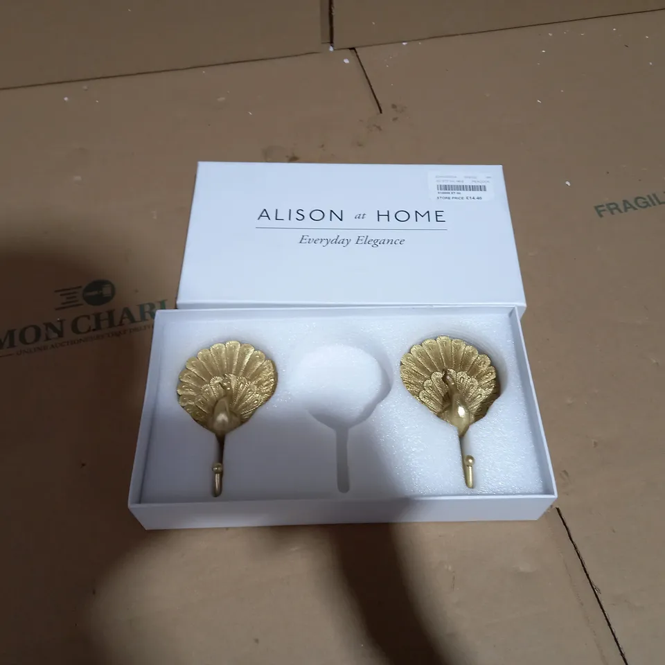 ALISON AT HOME GOLDEN HANGERS 2/3