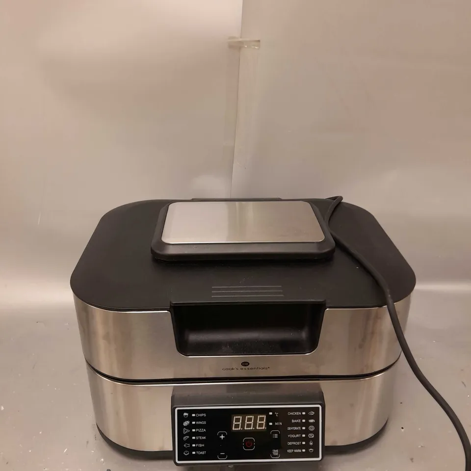 BOXED COOK'S ESSENTIALS GRILL & AIRFRYER 5.5L