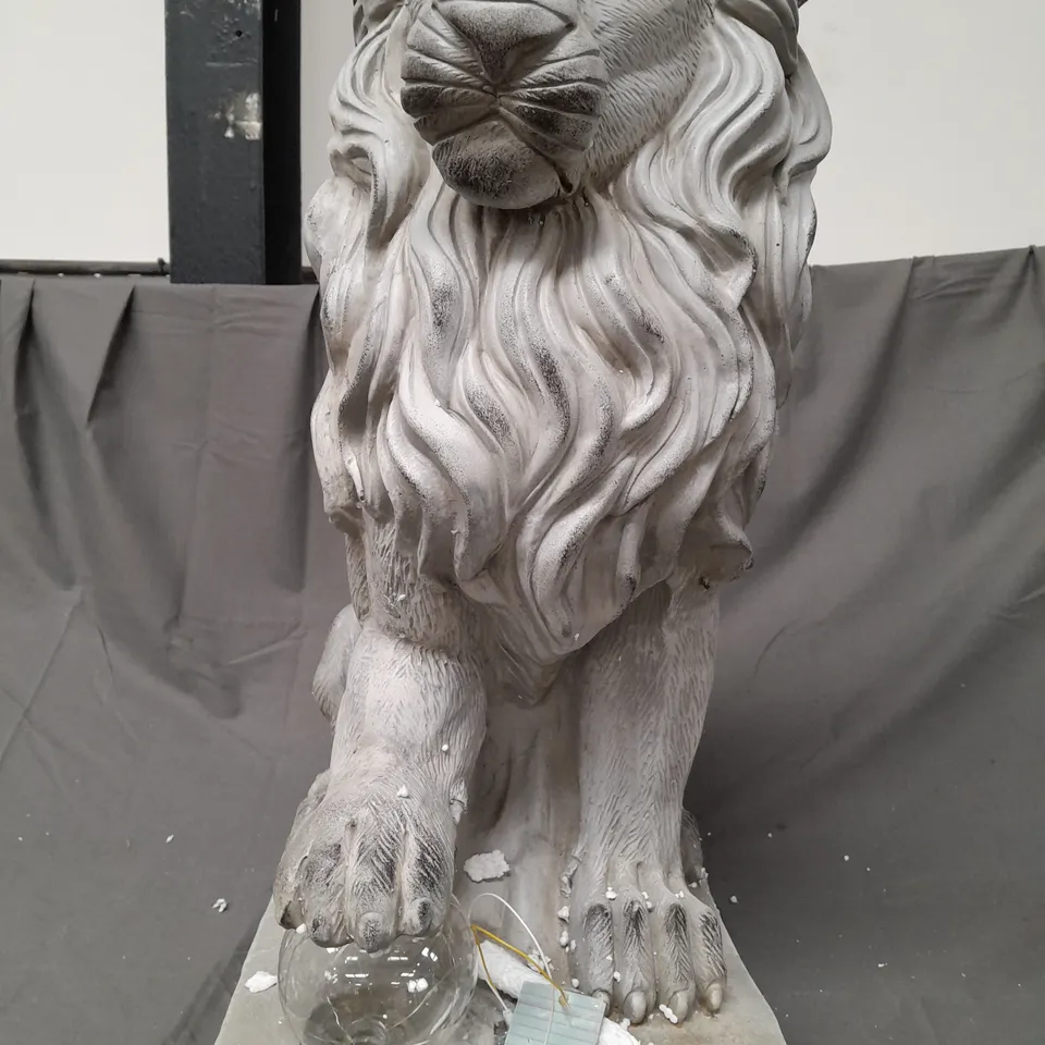 BOXED MY GARDEN STORIES LION SCULPTURE - COLLECTION ONLY