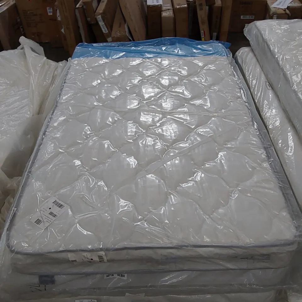 BAGGED 120CM SMALL DOUBLE SIZED MICROQUILTED MATTRESS 