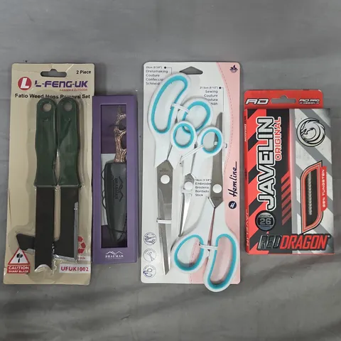 APPROXIMATELY 10 ASSORTED HOUSEHOLD ITEMS TO INCLUDE RED DRAGON JAVELIN ORIGINAL DARES, ETC - COLLECTION ONLY