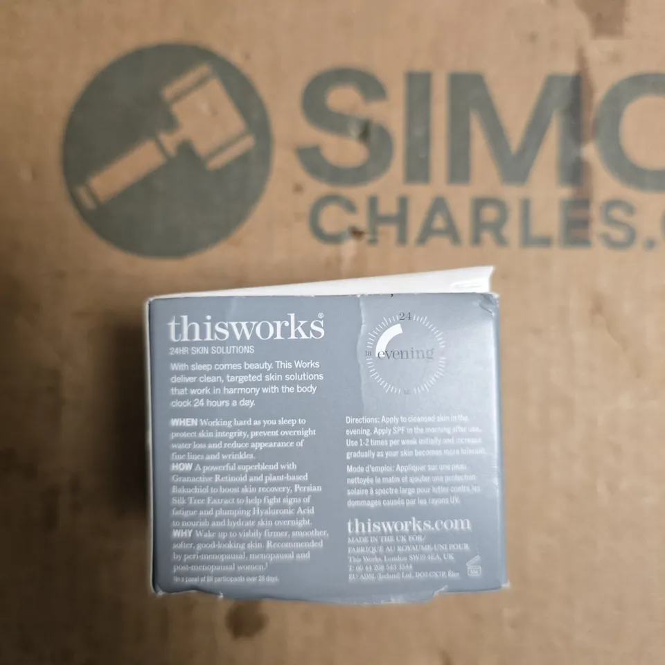 THIS WORKS MY WRINKLES MIDNIGHT MOISTURE 60ML NIGHT CREAM