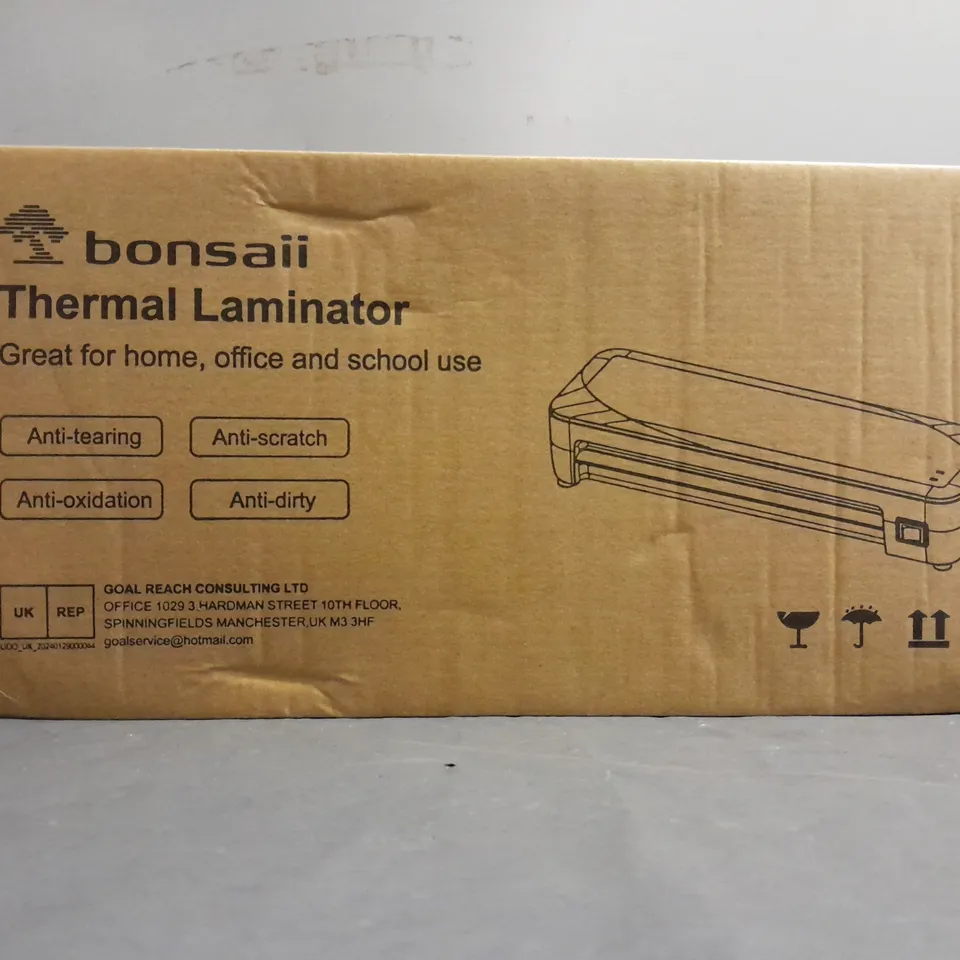 SEALED BONSAII THERMAL LAMINATOR 