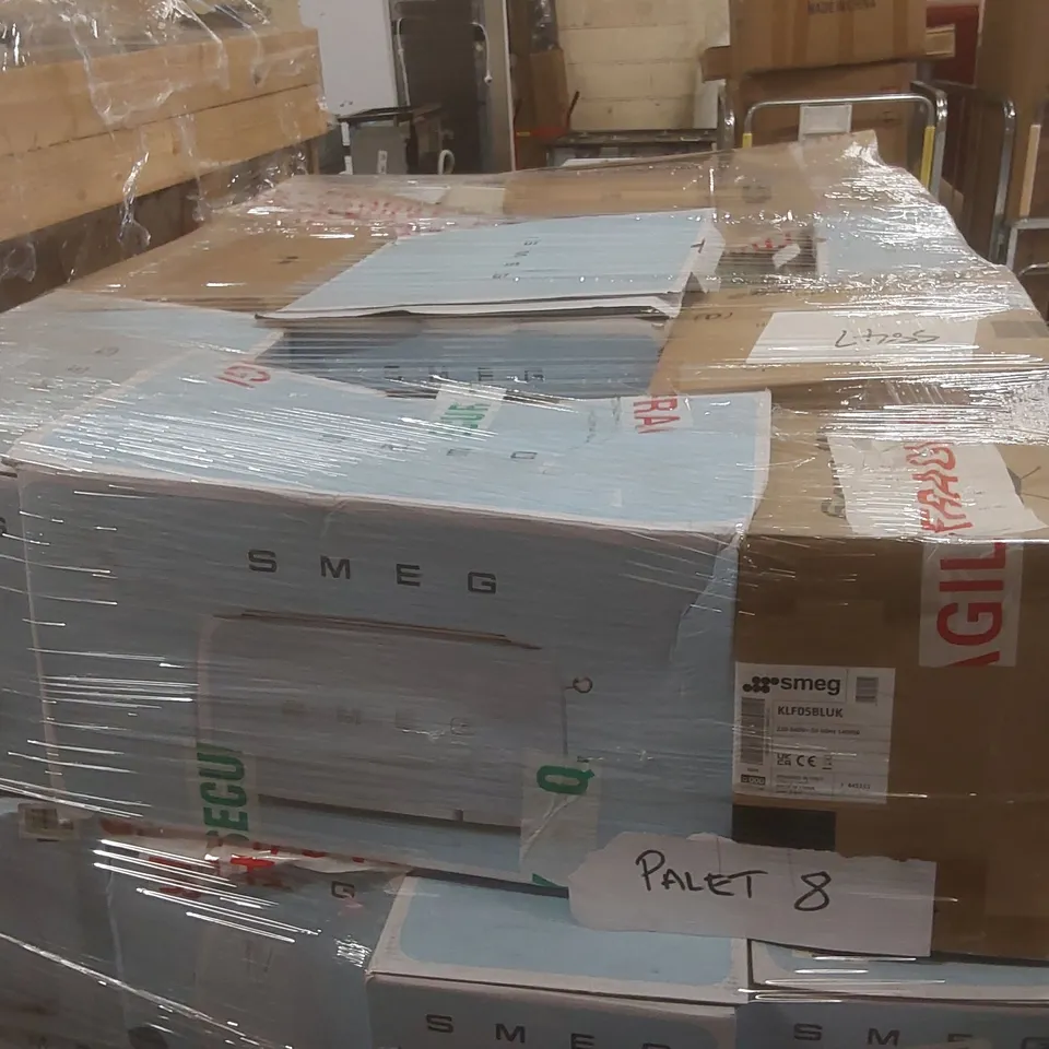 PALLET CONTAINING APPROXIMATELY 75x HOME DOMESTIC APPLIANCES