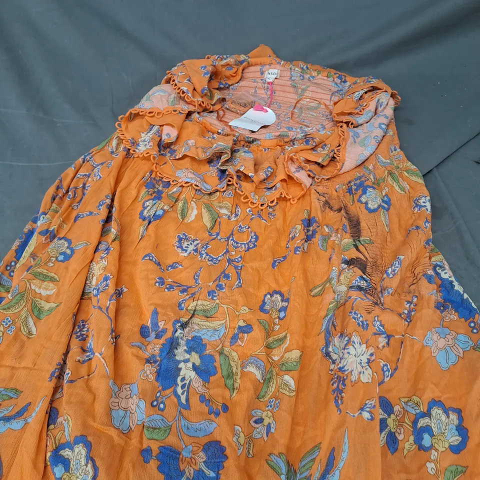 MONSOON KAIA FLORAL PRINTED DRESS - XL