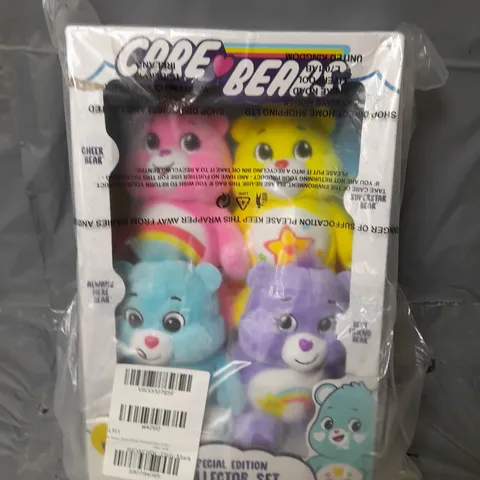 CARE BEARS 20CM PLUSH TREASURE BOX 4-PACK