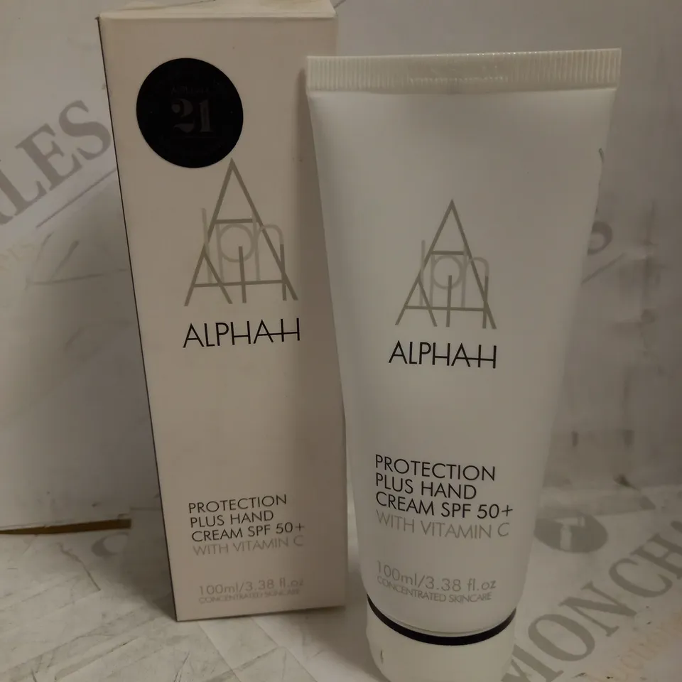 ALPHA-H PROTECTION PLUS HAND CREAM SPF 50+ WITH VITAMIN C 100ML