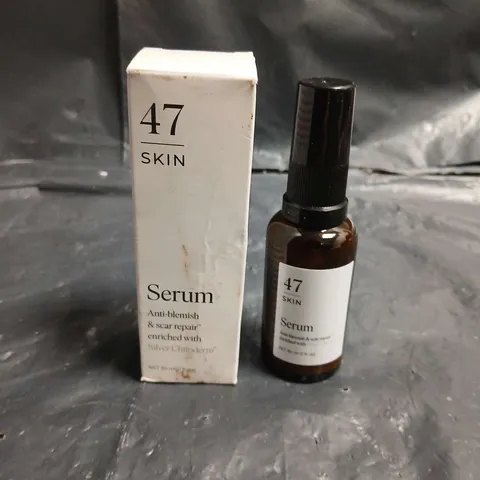 47 SKIN SERUM ANTI-BLEMISH & SCAR REPAIR - 30ML, BOXED