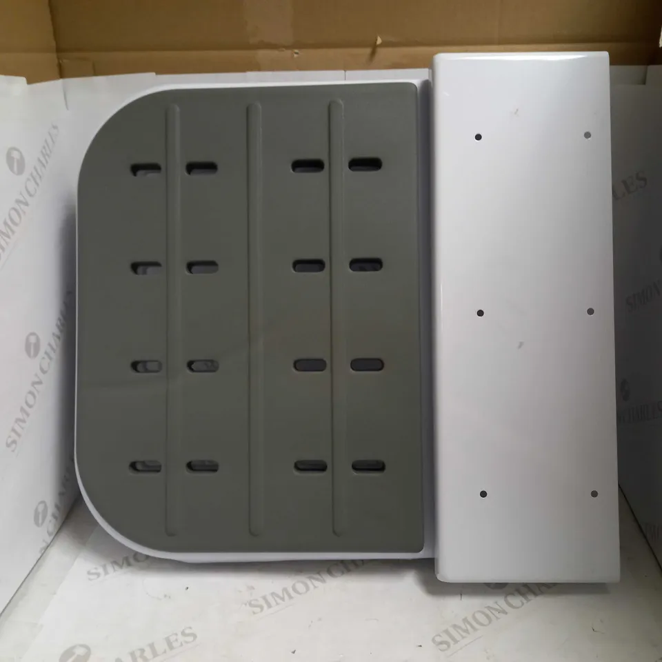 NRS HEALTHCARE WALL MOUNTED FOLDING SHOWER SEAT M53552