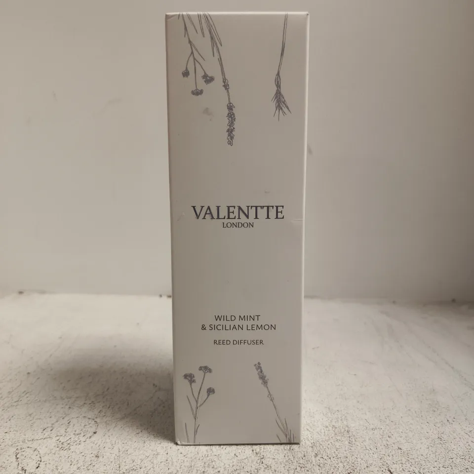 VALENTTE REED DIFFUSER – WILD MINT & SICILIAN LEMON