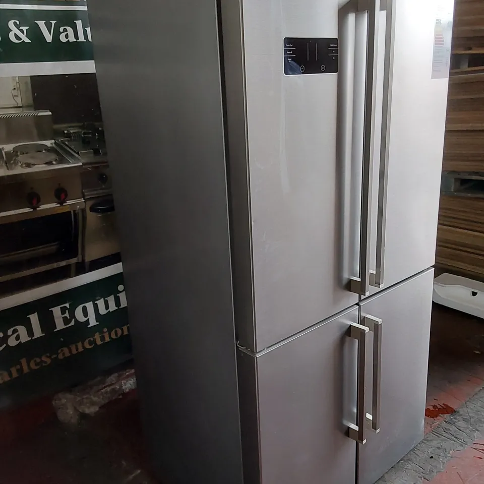 SMEG FQ60XDF AMERICAN FRIDGE FREEZER - STEEL 