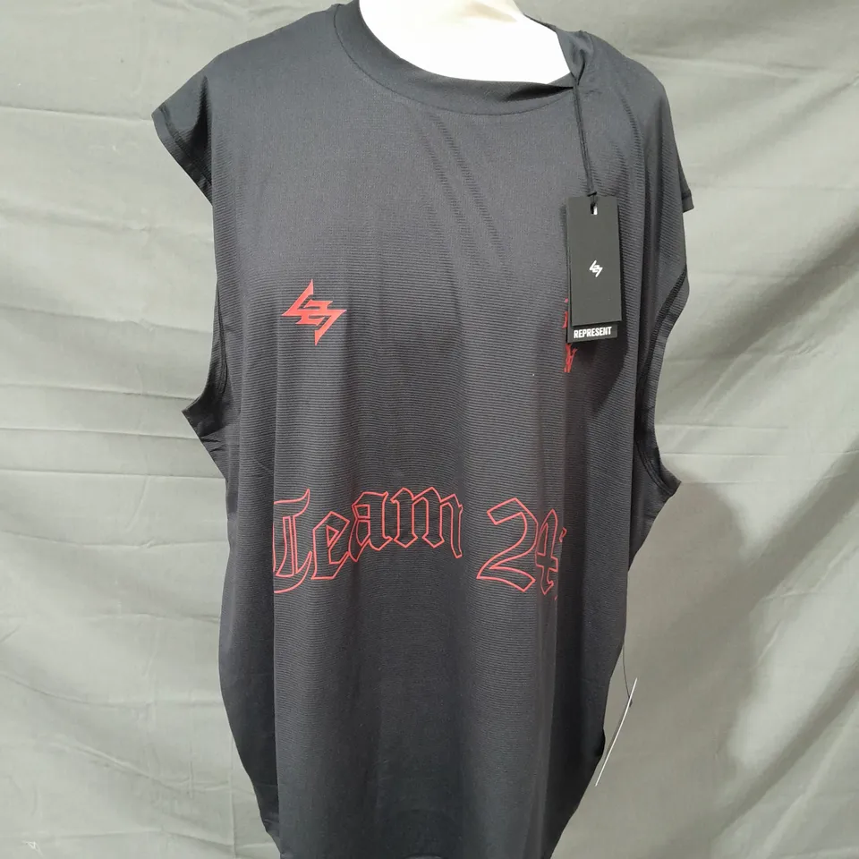 REPRESENT LONDON MARATHON OVERSIZED TANK TOP - XL