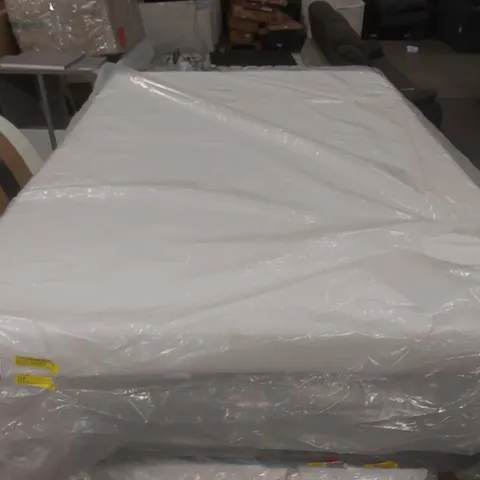 QUALITY BAGGED SILENTNIGHT MIRATEX ROLLED FOAM 4'6" DOUBLE MATTRESS 