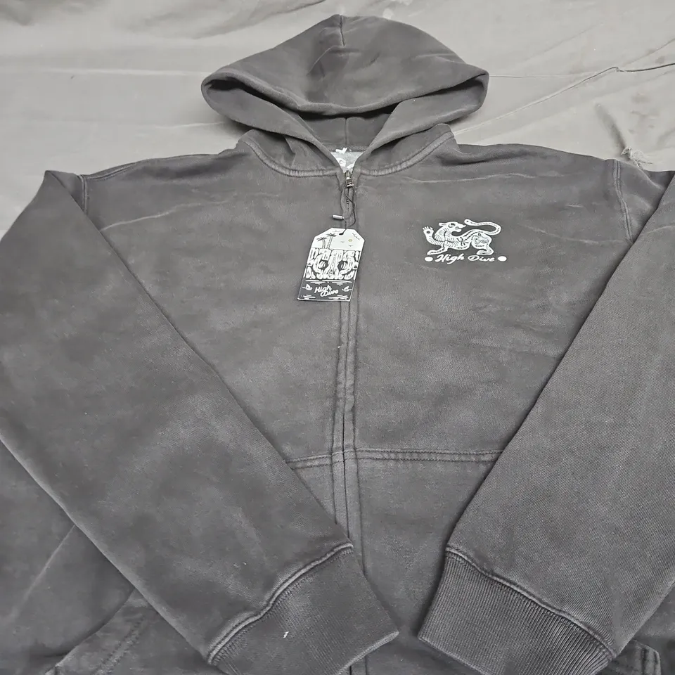 HIGH DIVE GRAPHIC HOODIE - SIZE SMALL