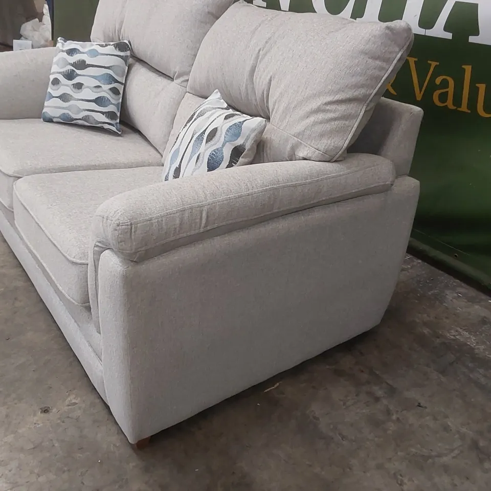 QUALITY DESIGNER PADSTOW FABRIC UPHOLSTERED 2 SEATER SOFA 