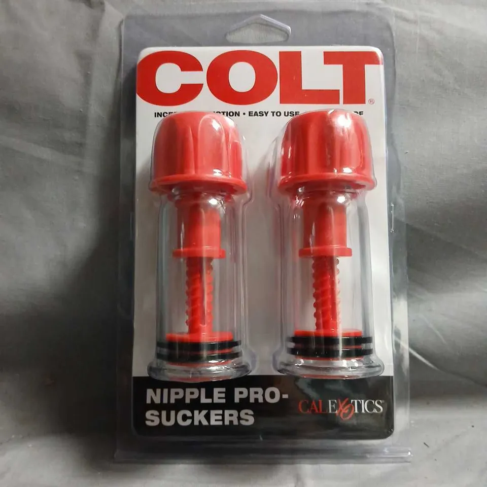 COLT NIPPLE PRO-SUCKERS – CALEXOTICS DUAL NIPPLE SUCTION DEVICES (TWO-PACK)