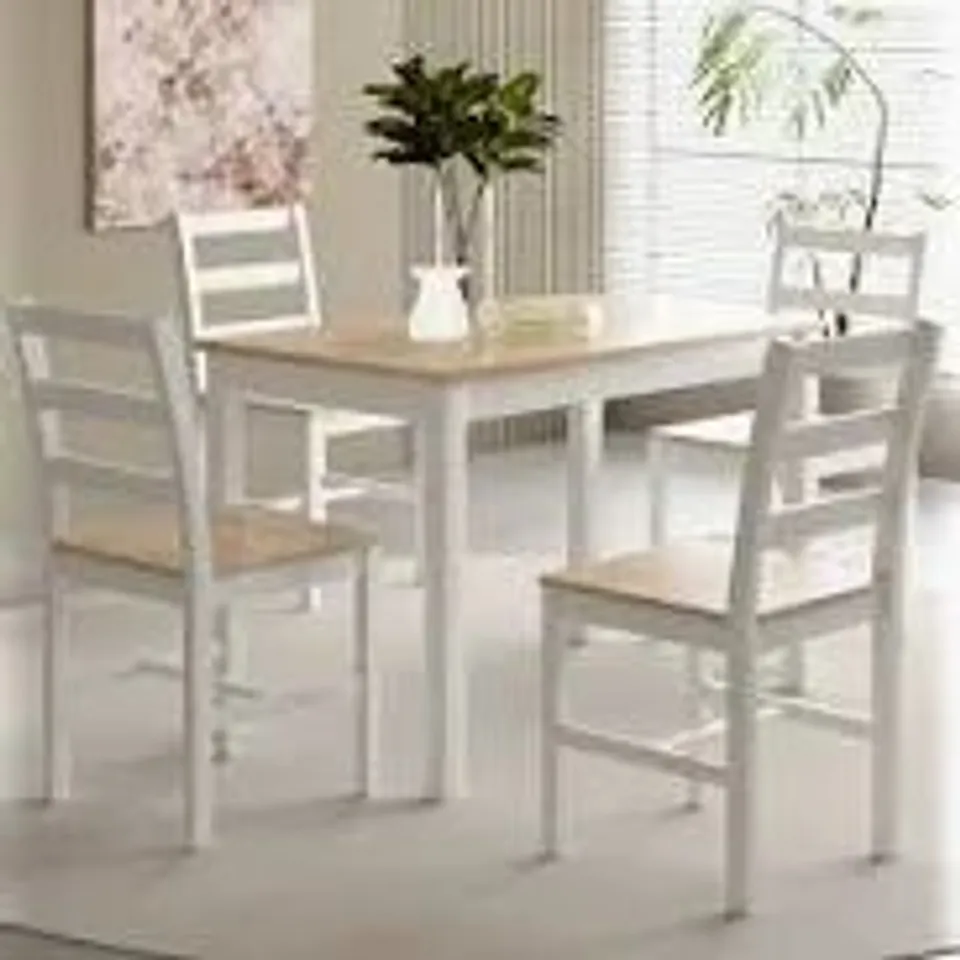 BOXED ODOM 4 - PERSON DINING SET (1 BOX)