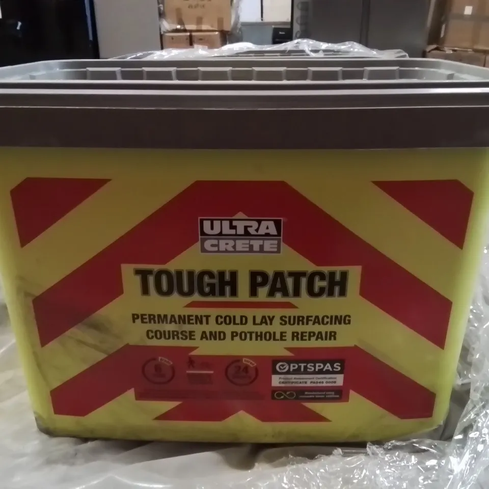 PALLET OF ULTRACRETE TOUGH PATCH POTHOLES REPAIR APPROXIMATELY 26 CASES //EXPIRY DATE 18.05.25 26KG PER CASE