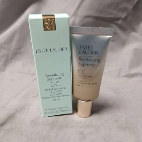 BOXED ESTÉE LAUDER REVITALIZING SUPREME CC GLOBAL ANTI-AGEING CC CREME SPF 10 – 30 ML