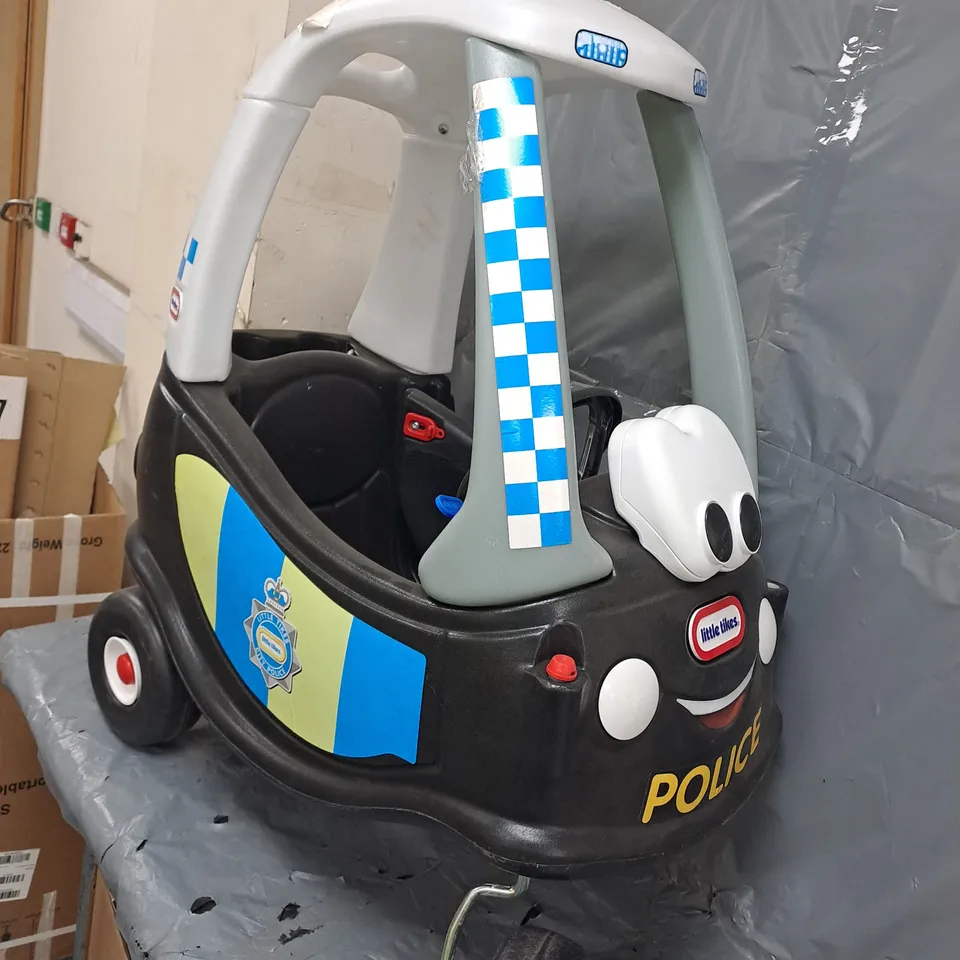 LITTLE TIKES POLICE PATROL CAR - COLLECTION ONLY