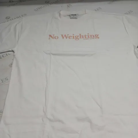 GYMSHARK NO WEIGHTING T-SHIRT SIZE S