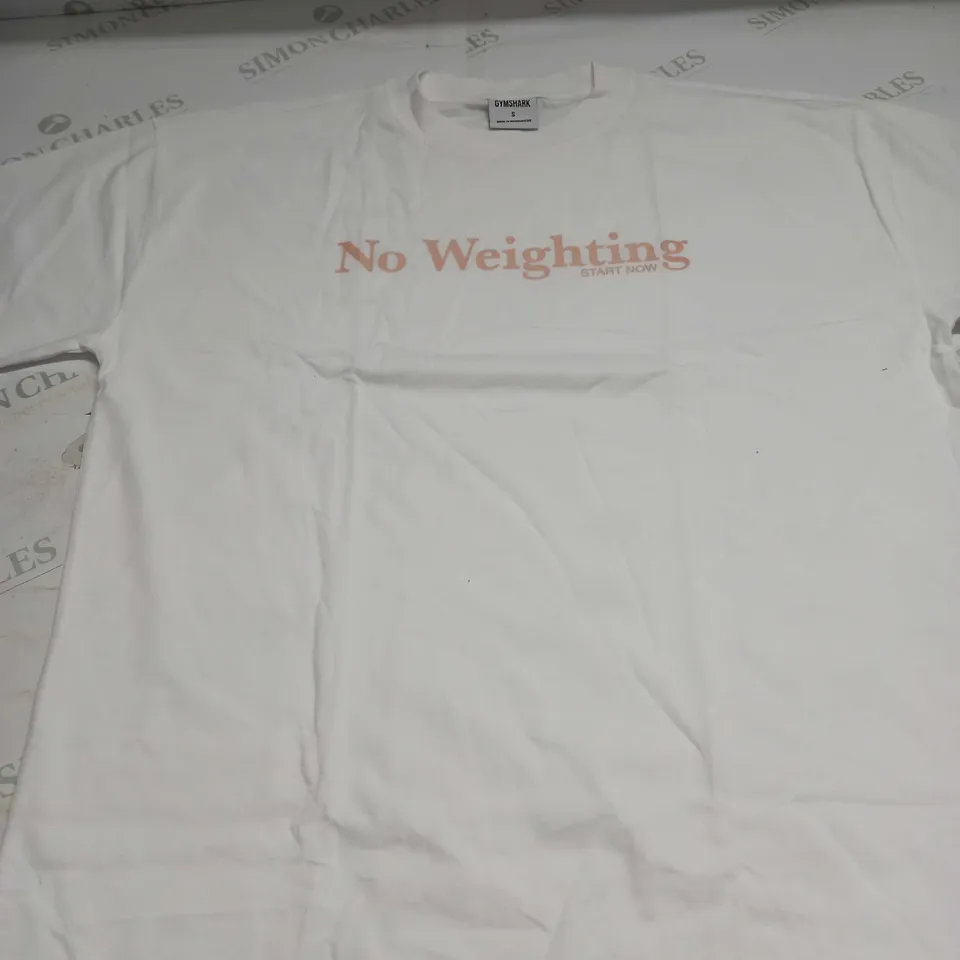 GYMSHARK NO WEIGHTING T-SHIRT SIZE S