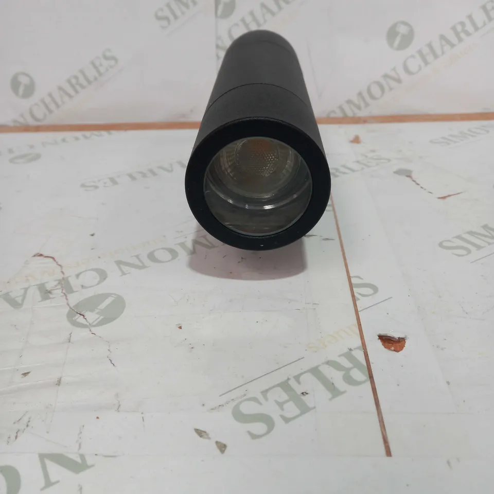 dar Ortega led 2lt wall light - black