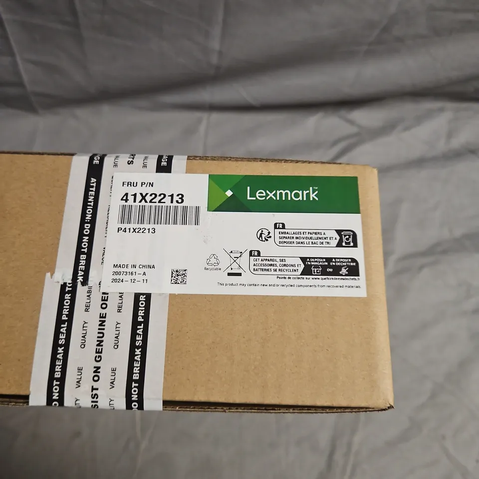 SEALED LEXMARK SVC FILTER C8XX HEPA - 41X2213