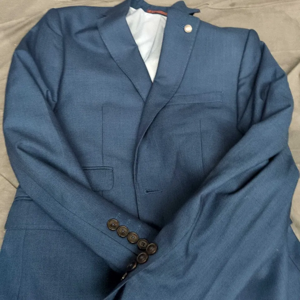 BURTON MENSWEAR LONDON SLIM FIT JACKET – NAVY UK 38S