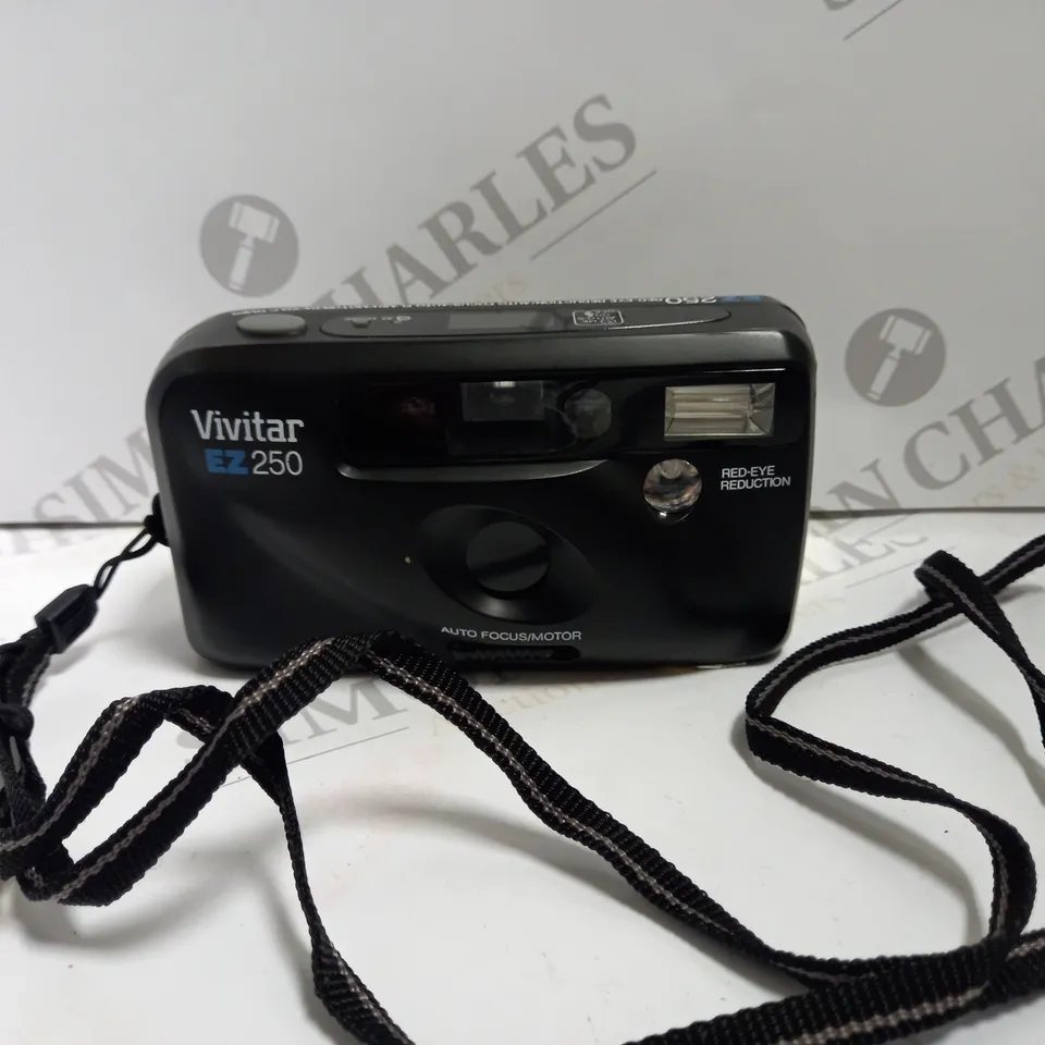 BOXED VIVITAR EZ250 COMPACT CAMERA BLACK
