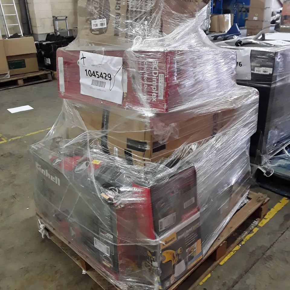 PALLET OF APPROXIMATELY ASSORTED HOUSEHOLD & ELECTRICAL ITEMS INCLUDING