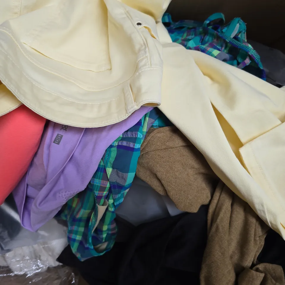 APPROXIMATELY 20 ASSORTED CLOTHING AND FASHION PRODUCTS IN VARIOUS STYLES AND SIZES - COLLECTION ONLY