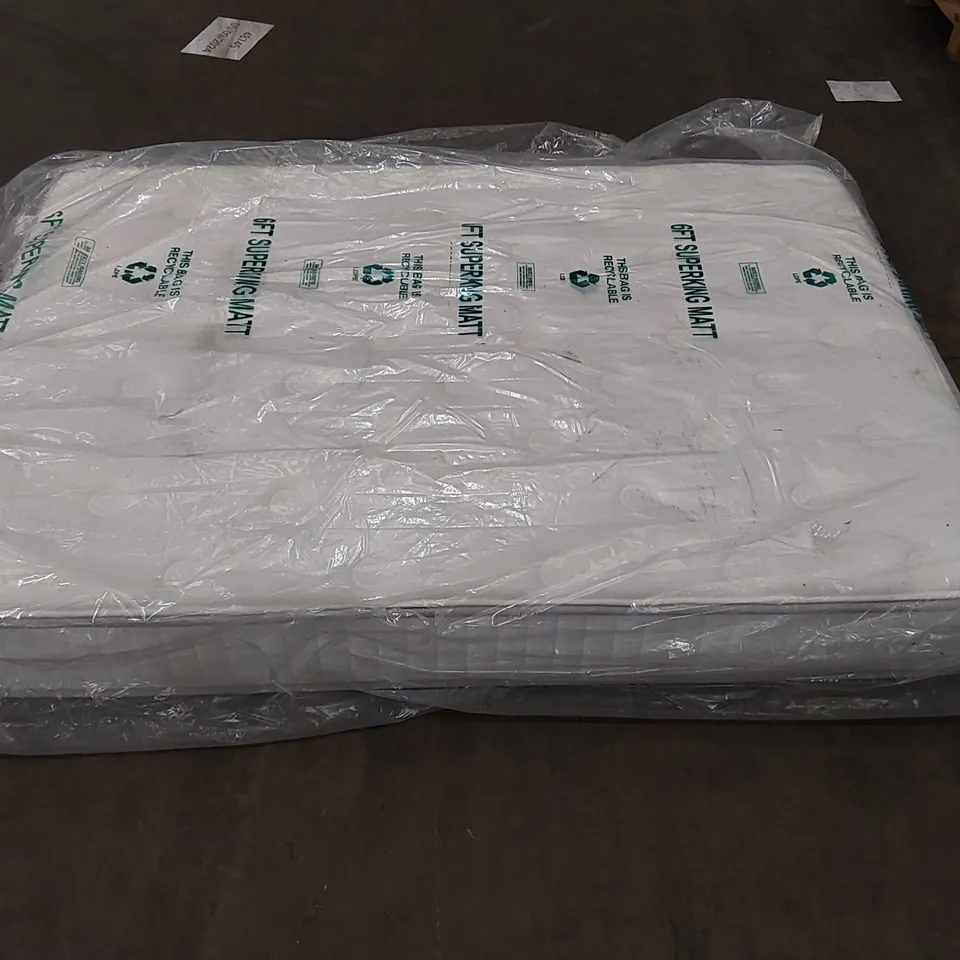 QUALITY BAGGED NOVILA COOLING MEMORY FOAM POCKET SPRUNG 4'6 MATTRESS 
