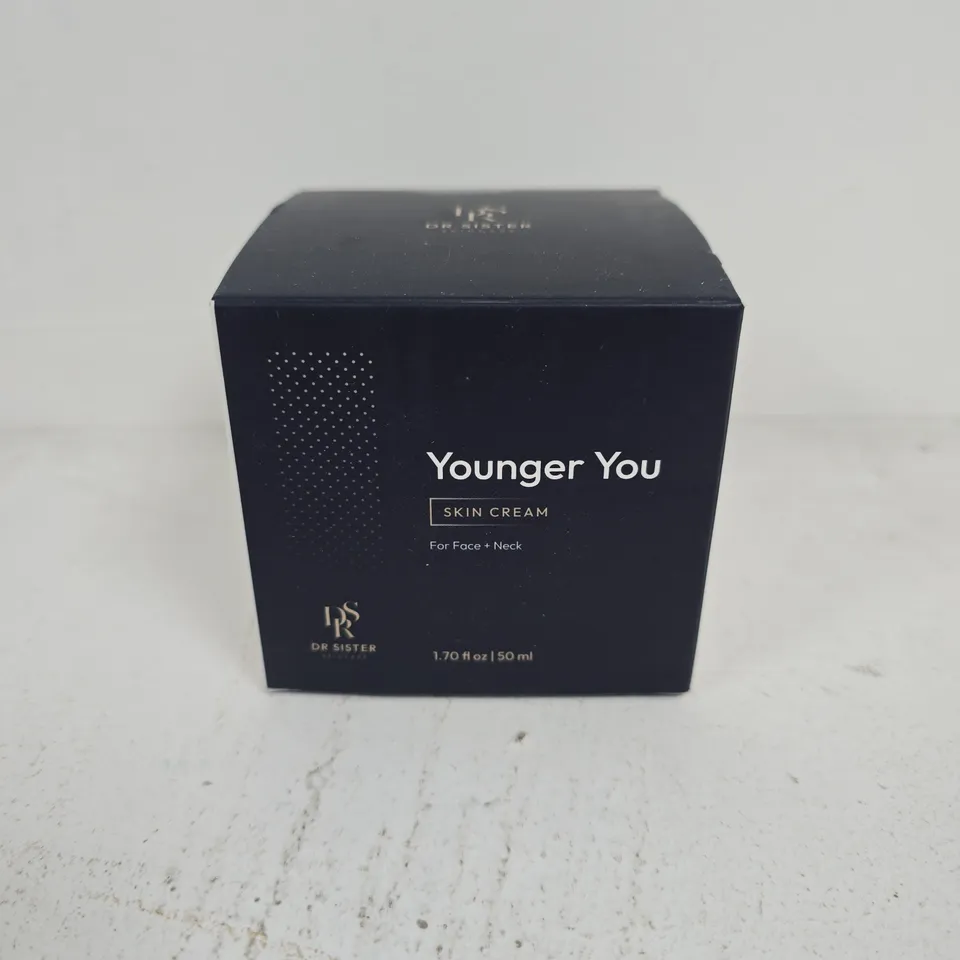 BOXED AND SEALED DR SISTER YOUGER YOU SKIN CREAM (50ML)