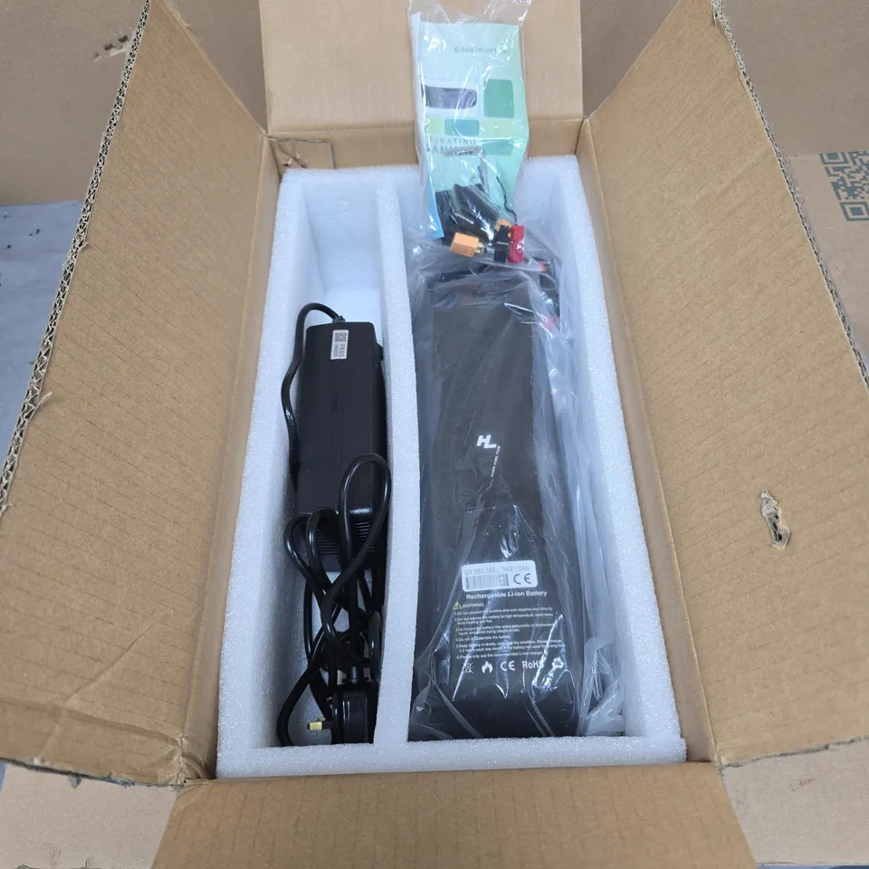 E-BIKE RECHARGEABLE LITHIUM BATTERY BOXED